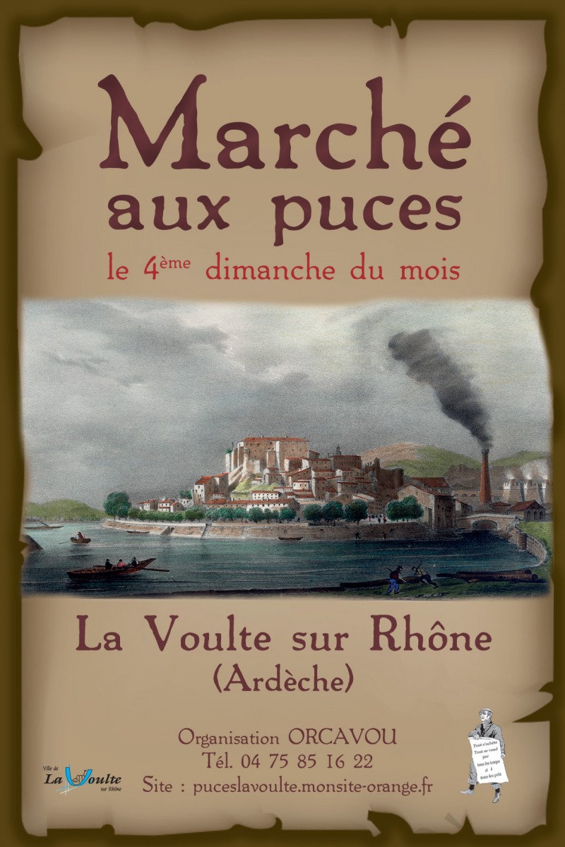 LES PUCES de LA VOULTE